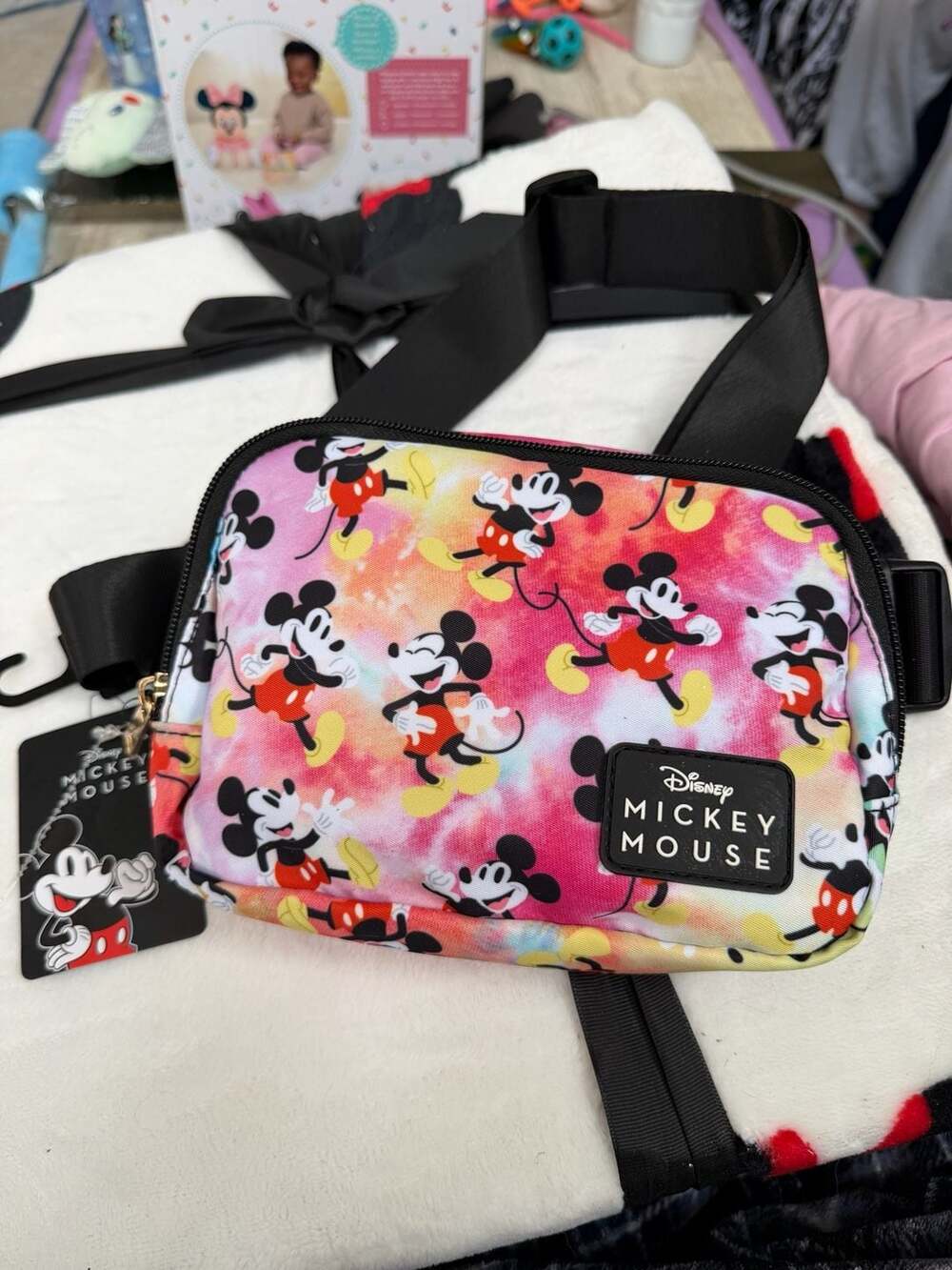 Disney Mickey Mouse Tie-Dye Belt Bag Fanny Pack